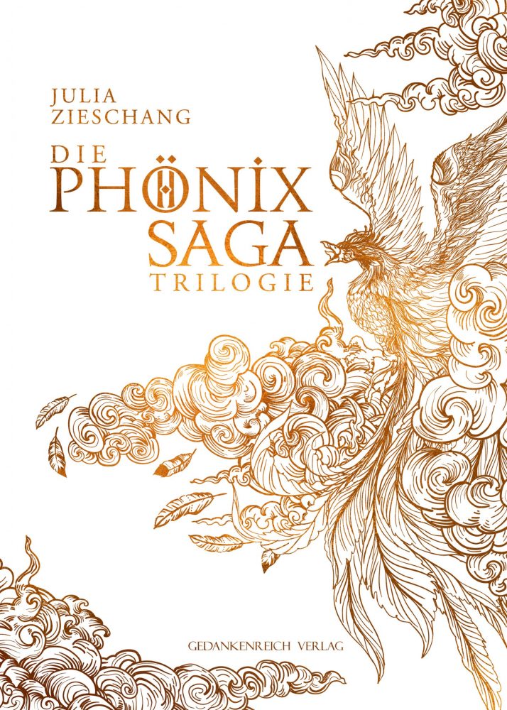 Hardcover Die Phönix Saga Trilogie Julia Zieschang